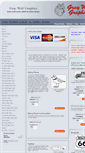 Mobile Screenshot of graywolfgraphicsrubberstamps.com